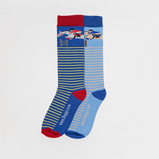 Boomerang Equestrian - Toggi Competitor Socks 2PK Blue