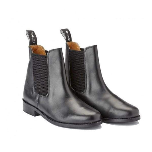 Boomerang Equestrian - Toggi Ottowa Childrens' Jodphur Boot Black