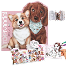  Top Model Doggy Colouring & Activity Book - ONESIZE - Colouring Book