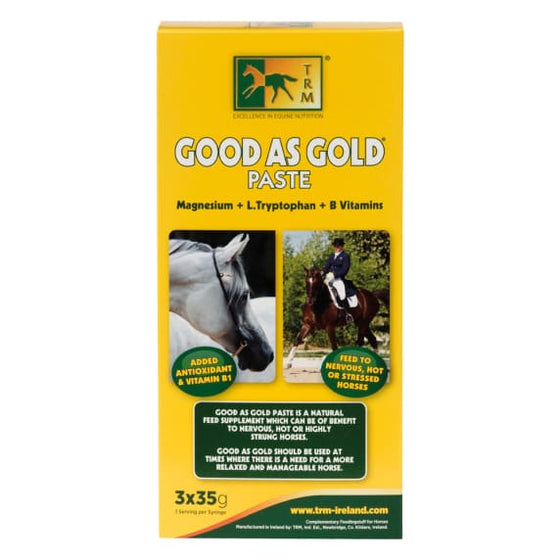 TRM Good As Gold Paste Syringes - 3 x 35 g - Supplement