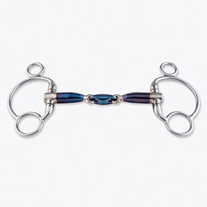 Boomerang Equestrian - Trust Sweet Iron Eggbutt 2.5 Ring Gag With Eliptical Lozenge