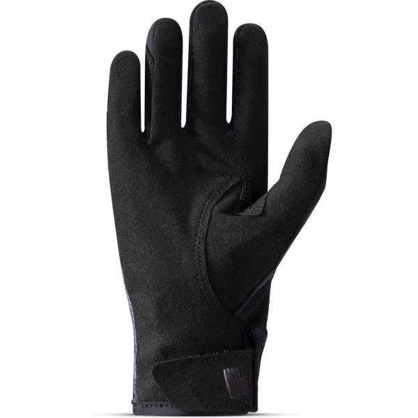 Black glove on a white background
