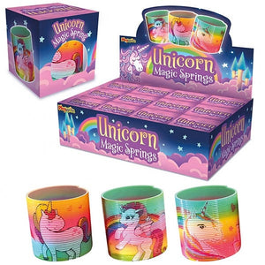 Boomerang Equestrian - Unicorn Magic Spring Slinkie