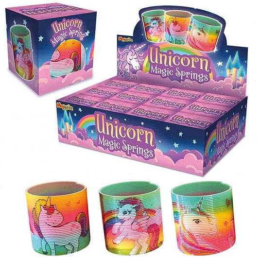 Boomerang Equestrian - Unicorn Magic Spring Slinkie