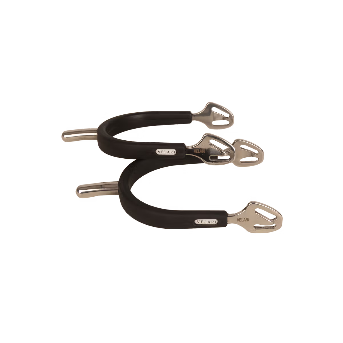 Set of spurs on a white background
