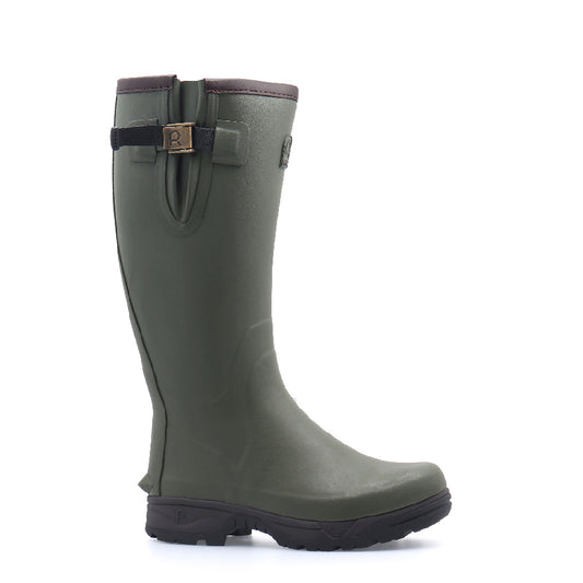 Boomerang Equestrian - Rouchette Unisex Veneur Neo Wellington Boot Khaki