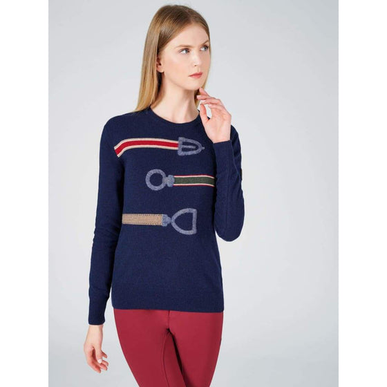 Vestrum Ladies Knitted Sweater Marken Grey - Ladies Sweater