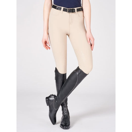 Boomerang Equestrian - Vestrum Ladies Syracuse Knee Grip Breeches Beige