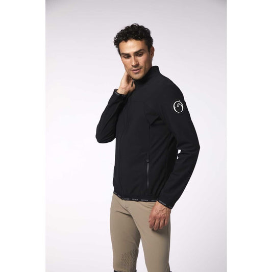 Boomerang Equestrian - Vestrum Men's Cayo Largo Softshell Jacket Navy