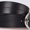Vestrum Unisex Buenos Aires Leather Belt Black - Belt