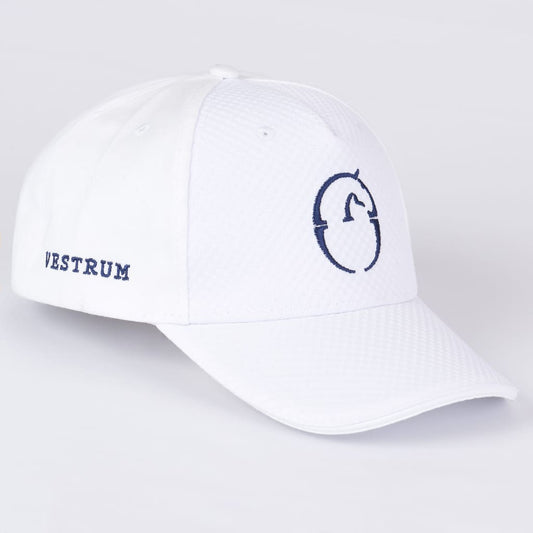 Boomerang Equestrian - Vestrum Unisex Carrara Cap White