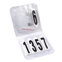  Waldhausen Competition Number Holder Set - 4 digits - ONESIZE - Competition Numbers