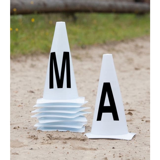 Waldhausen Dressage Arena Marker Cones 20 x 60 m - Dressage Markers