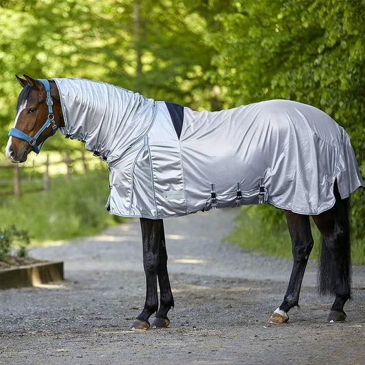 Boomerang Equestrian - Waldhausen Eczema Fly Sheet Silver Grey