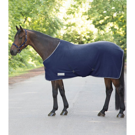 Boomerang Equestrian - Waldhausen Fleece Rug With Surcingles Navy