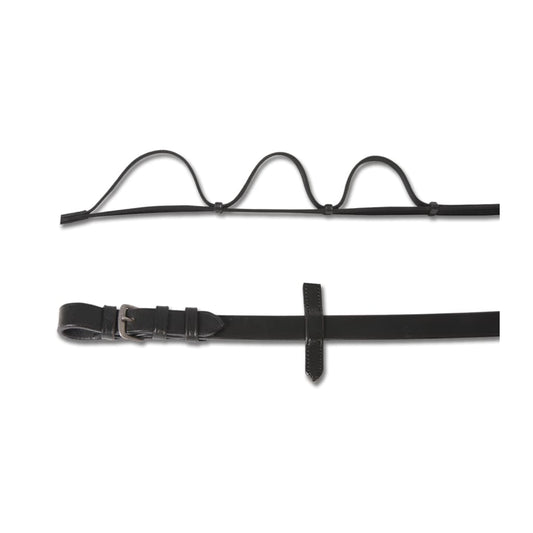 Boomerang Equestrian - Waldhausen Web Hunting Reins Black