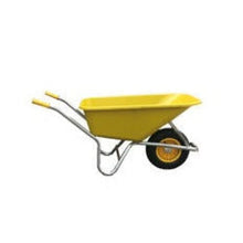  Workman Yellow Heavy Duty Wheelbarrow 110 L - 110 L - Wheelbarrow