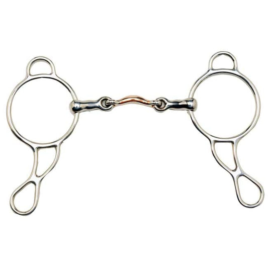 Boomerang Equestrian - Zilco Wonder Gag With Copper Lozenge