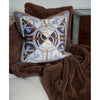 Adamsbro Equi Lusso Velvet Cushion Light Blue 55 cm x 55 cm - Cushion