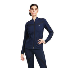  Ariat Ladies Ascent Full Zip Sweatshirt Navy - Sweat Shirt