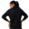 Ariat Ladies Breathe 1/2 Zip Sweatshirt Black - Sweatshirt