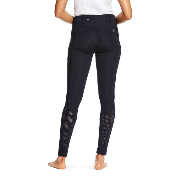Ariat Ladies EOS Knee Patch Riding Tights Navy - Riding Tight