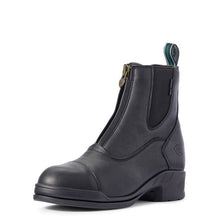  Ariat Ladies Heritage IV Zip Steel Toe Cap Boot Black - Riding Boot
