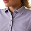 Ariat Ladies Prix 2.0 Sleeveless Polo Shirt Heirloom Lilac - Polo Shirt