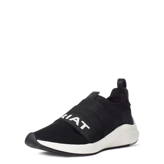 Boomerang Equestrian - Ariat Ladies Slip On Trainer Ignite Black