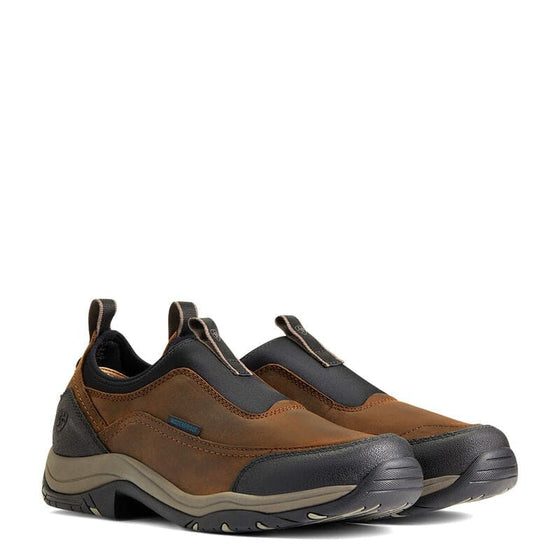 Ariat Men’s Terrain Ease H20 Oily Distressed Brown - Shoe