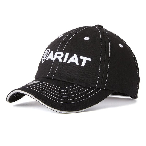 Ariat Team II Baseball Cap Black/White - BLACK / ONESIZE - Baseball Cap