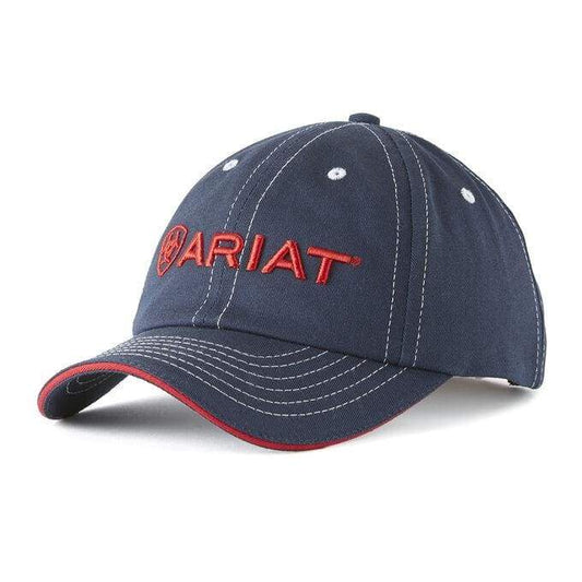 Boomerang Equestrian - Ariat Team II Cap Navy/Red
