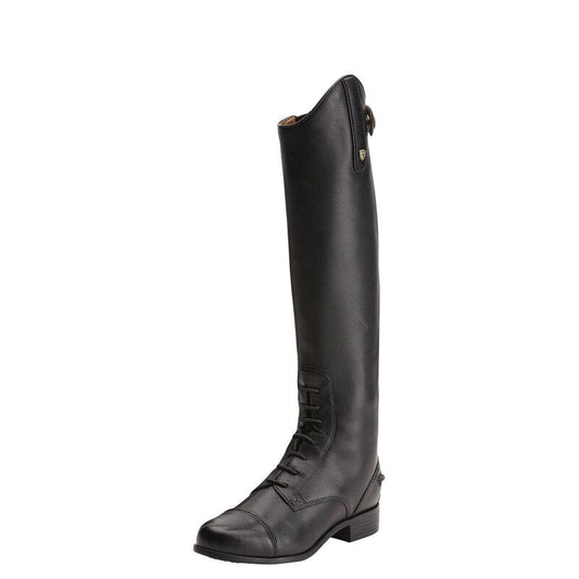 Boomerang Equestrian - Ariat Clearance Footwear Youth Heritage Contour Field Zip Long Riding Boot Black