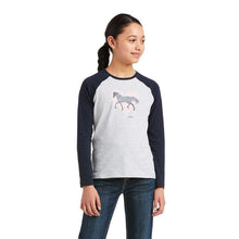  Ariat Youth Long Sleeved T Shirt Heart Of My Heart - Clothing