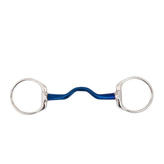 Boomerang Equestrian - BR Mullen Mouth Eggbutt Snaffle Sweet Iron Bit