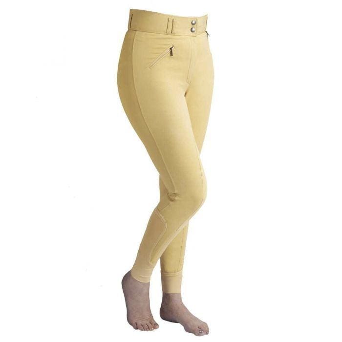 Boomerang Equestrian - Caldene Hartpury Competition Ladies Breeches Corn