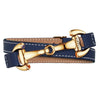 Dimacci Ladies Alba Bracelet Marine/Gold Plated Clasp - Bracelet