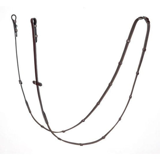 Boomerang Equestrian - Equiline Continental Web Reins With Stoppers 4/8" - RN0005