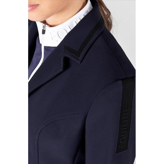 Equiline Ladies Competition Jacket Celc Navy - Competition Jacket