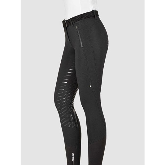Boomerang Equestrian - Equiline Ladies Full Grip Breeches Cantaf Black