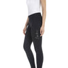 Equiline Ladies Full Grip Riding Tights Gueng Black - Riding Tight