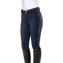  EQUILINE LADIES FULL GRIP BREECHES B-MOVE FABRIC NAVY 36