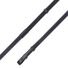  Equiline Reins Internal Rubber With Stoppers 4/8 Black - RN0002 - 58 / BLACK - Reins