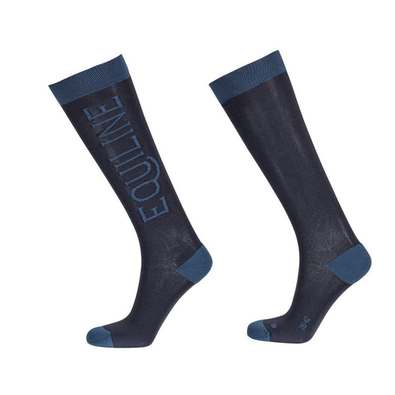 Equiline Unisex Socks Elene Navy - Socks