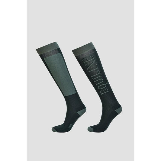 Boomerang Equestrian - Equiline Unisex Socks Gibug Green