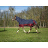 Equitheme Tyrex 0g Outdoor Rug With Neck Navy/Burgundy - Turnout Rug