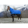 Equitheme Tyrex 300 g Outdoor Rug With Full Neck Blue/Black - Horse Rug
