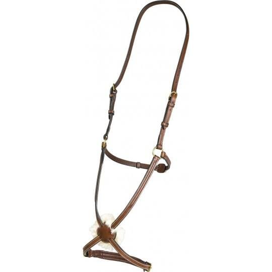 Eric Thomas Grackle Noseband Havana - FULL / HAVANA - Grackle noseband