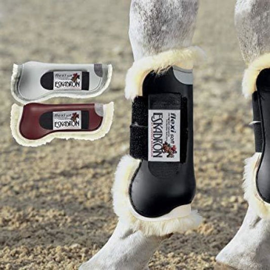 Boomerang Equestrian - Eskadron Protection Boot with Sheepskin