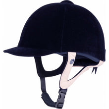  Gatehouse Jeunesse Velvet Riding Hat Navy - helmet
